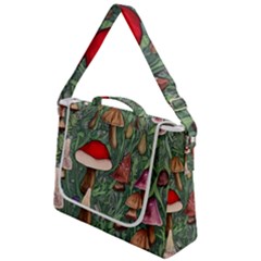 Fairycore Mushroom Forest Box Up Messenger Bag by GardenOfOphir