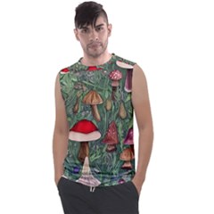 Fairycore Mushroom Forest Men s Regular Tank Top by GardenOfOphir