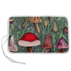 Fairycore Mushroom Forest Pen Storage Case (l) by GardenOfOphir