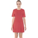 Madder Lake	 - 	Sixties Short Sleeve Mini Dress View1