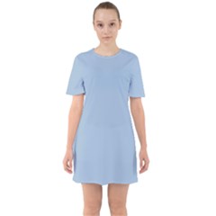 Cashmere Blue	 - 	sixties Short Sleeve Mini Dress by ColorfulDresses