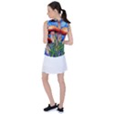 Garden Mushrooms In A Flowery Craft Women s Sleeveless Sports Top View2