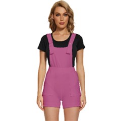 Bashful Pink	 - 	short Overalls