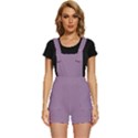 Dusty Lavender Purple	 - 	Short Overalls View1