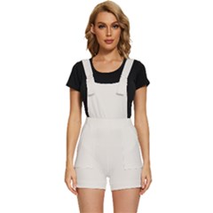 Canolli Cream	 - 	short Overalls by ColorfulWomensWear