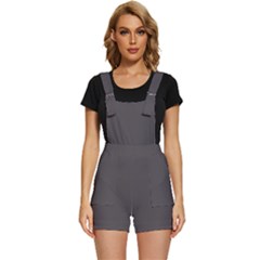 Grey Wolf	 - 	short Overalls by ColorfulWomensWear