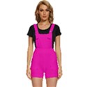 Fashion Fuchsia Pink	 - 	Short Overalls View1