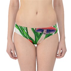 Fairycore Forest Mushroom Hipster Bikini Bottoms by GardenOfOphir