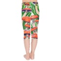 Fairycore Forest Mushroom Kids  Capri Leggings  View2