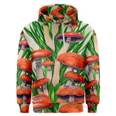 Fairycore Forest Mushroom Men s Overhead Hoodie by GardenOfOphir