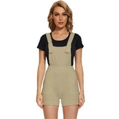 Sand	 - 	short Overalls by ColorfulWomensWear