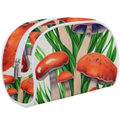 Fairycore Forest Mushroom Make Up Case (large) by GardenOfOphir