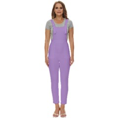 Periwinkle Purple	 - 	pinafore Overalls Jumpsuit by ColorfulWomensWear