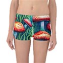 Enchanted Forest Mushroom Reversible Boyleg Bikini Bottoms View1