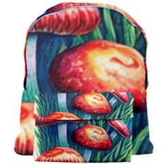 Enchanted Forest Mushroom Giant Full Print Backpack by GardenOfOphir