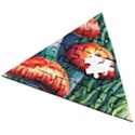 Enchanted Forest Mushroom Wooden Puzzle Triangle View2