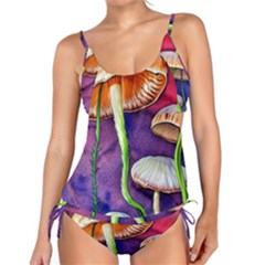 Foraging Mushroom Garden Tankini Set by GardenOfOphir