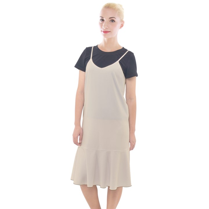 Champagne White	 - 	Camis Fishtail Dress