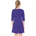 Berry Blue	 - 	Quarter Sleeve Pocket Dress View2