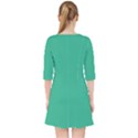 Jungle Green	 - 	Quarter Sleeve Pocket Dress View2