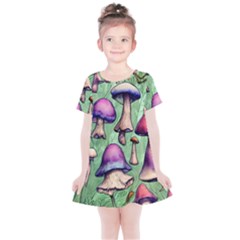 Fairycore Kids  Simple Cotton Dress by GardenOfOphir