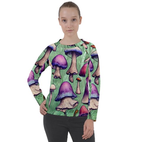 Fairycore Women s Long Sleeve Raglan Tee by GardenOfOphir