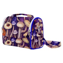 Whimsical Forest Mushroom Satchel Shoulder Bag by GardenOfOphir