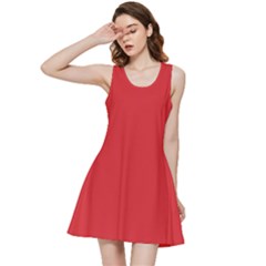 Amaranth Red	 - 	inside Out Racerback Dress by ColorfulDresses