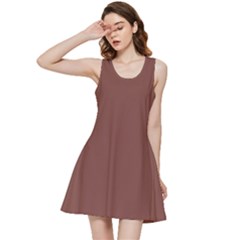 Bole Brown	 - 	inside Out Racerback Dress by ColorfulDresses