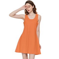 Construction Cone Orange	 - 	inside Out Racerback Dress by ColorfulDresses