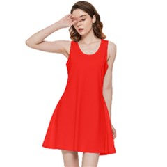 Candy Apple Red	 - 	inside Out Racerback Dress by ColorfulDresses