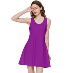 Mardi Gras Purple	 - 	Inside Out Racerback Dress