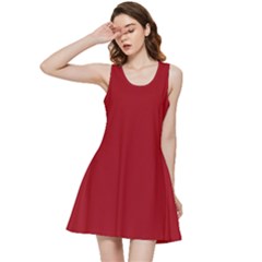 Red Wine	 - 	inside Out Racerback Dress by ColorfulDresses