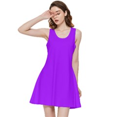 Vivid Violet Purple	 - 	inside Out Racerback Dress by ColorfulDresses