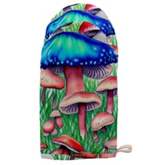 Light And Airy Mushroom Witch Artwork Microwave Oven Glove by GardenOfOphir