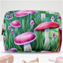 Foreboding Goblincore Mushroom Make Up Pouch (Medium) View1