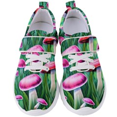 Foreboding Goblincore Mushroom Women s Velcro Strap Shoes by GardenOfOphir