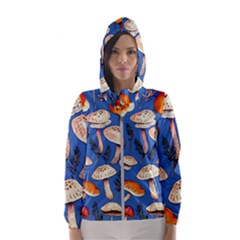 Tiny And Delicate Animal Crossing Mushrooms Women s Hooded Windbreaker by GardenOfOphir