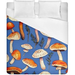 Tiny And Delicate Animal Crossing Mushrooms Duvet Cover (california King Size) by GardenOfOphir