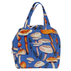 Tiny And Delicate Animal Crossing Mushrooms Boxy Hand Bag by GardenOfOphir