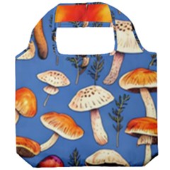 Tiny And Delicate Animal Crossing Mushrooms Foldable Grocery Recycle Bag by GardenOfOphir