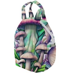 Woodsy Mushroom Travel Backpacks by GardenOfOphir