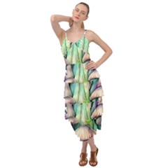 Woodsy Mushroom Layered Bottom Dress by GardenOfOphir