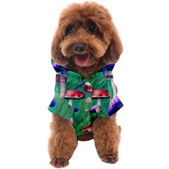 Foresty Mushroom Dog Coat by GardenOfOphir