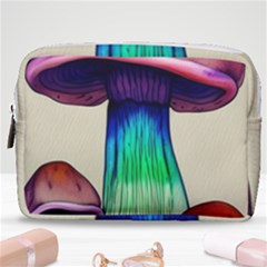 Tiny Mushroom Make Up Pouch (medium) by GardenOfOphir