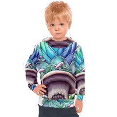 Mushrooms Nature s Little Wonders Kids  Hooded Pullover