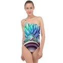 Mushrooms Nature s Little Wonders Classic One Shoulder Swimsuit View1