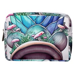 Mushrooms Nature s Little Wonders Make Up Pouch (medium) by GardenOfOphir