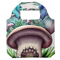 Mushrooms Nature s Little Wonders Premium Foldable Grocery Recycle Bag by GardenOfOphir