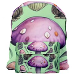 Witchy Forest Mushroom Giant Full Print Backpack by GardenOfOphir